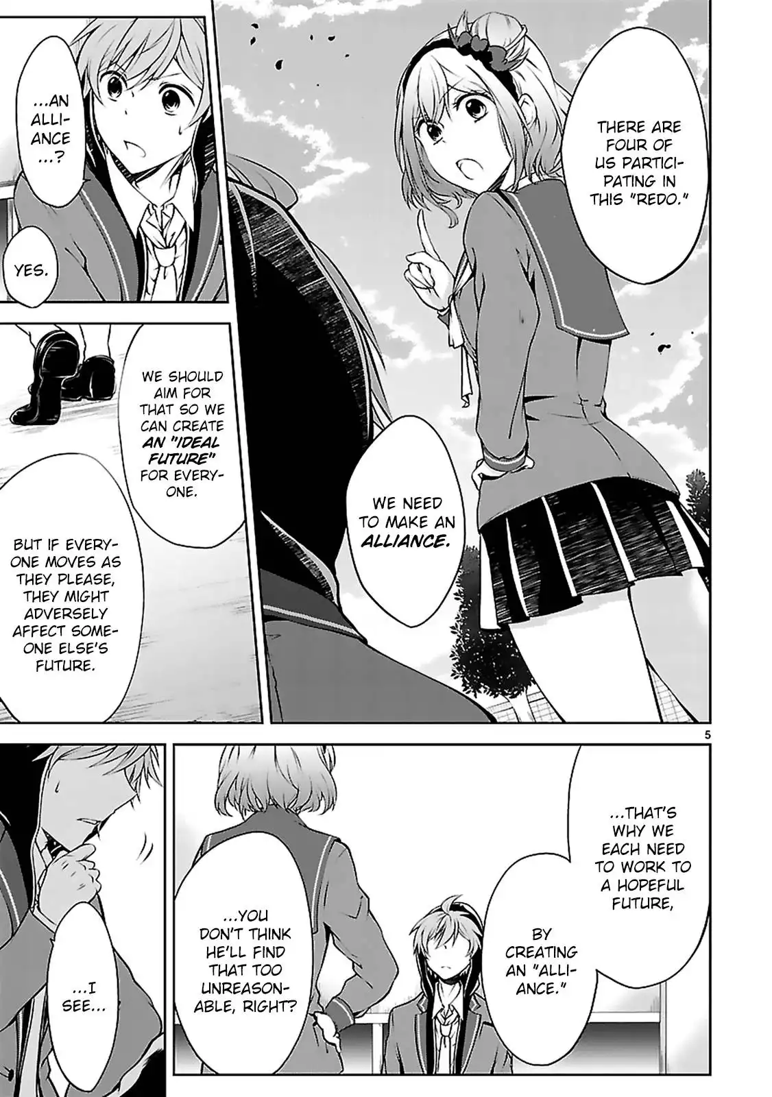 Hensokukei Quadrangle Chapter 7 7